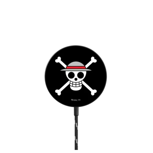   - Straw Hat Skull Magnetic Wireless Charger