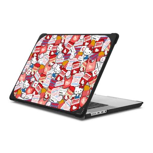 MacBook Pro 16-inch (M1 - M4) - Hello Kitty Sticker Laptop Case