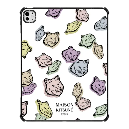 iPad Pro 13-inch (M4) - Maison Kitsuné Sprinkles Fox Multi Tablet Case