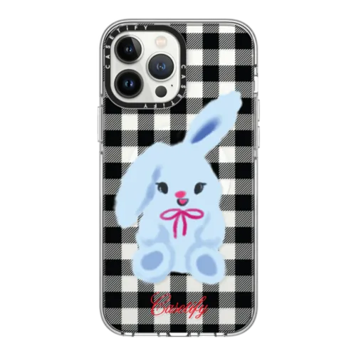 iPhone 13 Pro Max - Bunny with Plaid