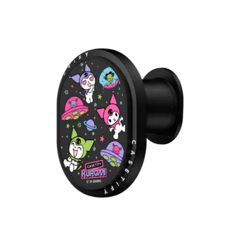 PowerThru Wireless Car Charger - Kuromi Astro-Donut Sticker PowerThru Wireless Car Charger