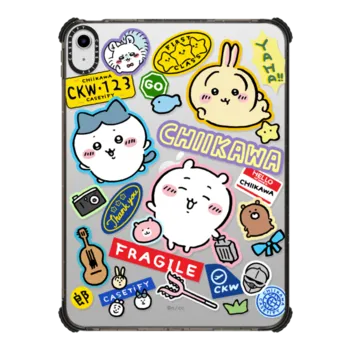 iPad 10.9-inch (10th gen) - Chiikawa Luggage Sticker Tablet Case