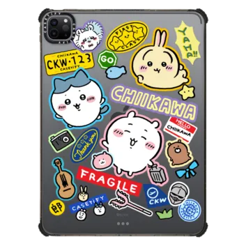 iPad Pro 11-inch (3rd/4th gen) - Chiikawa Luggage Sticker Tablet Case