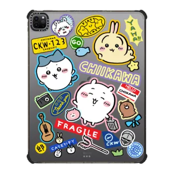 iPad Pro 12.9-inch (5th/6th gen) - Chiikawa Luggage Sticker Tablet Case