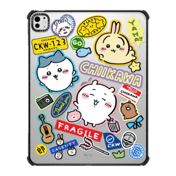 iPad Pro 13-inch (M4) - Chiikawa Luggage Sticker Tablet Case