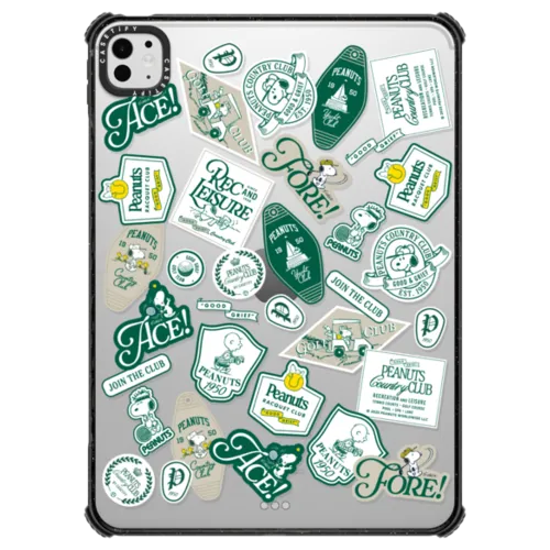iPad Pro 11-inch (M4) - Snoopy Sticker Tablet Case