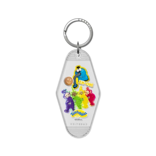 Keychain Tag - Teletubbies Stickers Keychain Tag