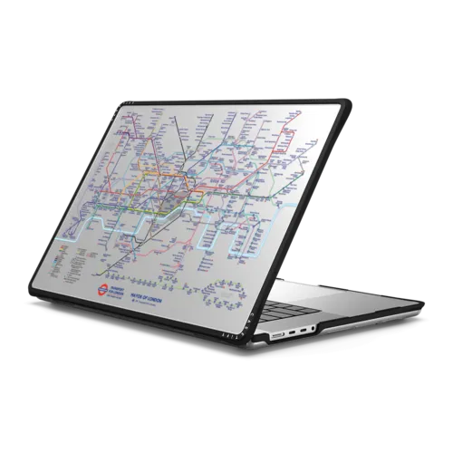 MacBook Pro 16-inch (M1 - M4) - London Underground Map Laptop Case