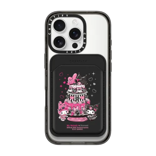 Snappy MagSafe Wallet - My Melody & Kuromi Anniversary Cake Snappy Wallet