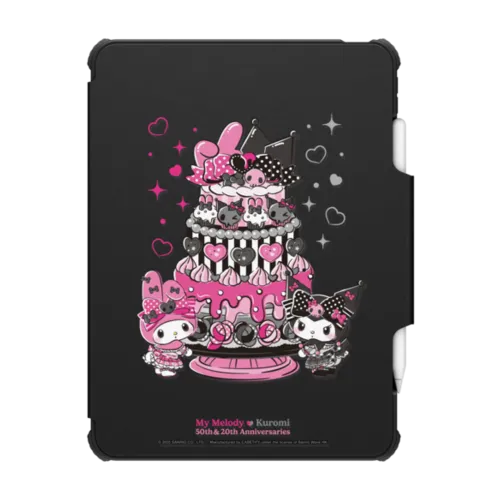 iPad Air (4th/5th gen) - My Melody & Kuromi Anniversary Cake Tablet Case