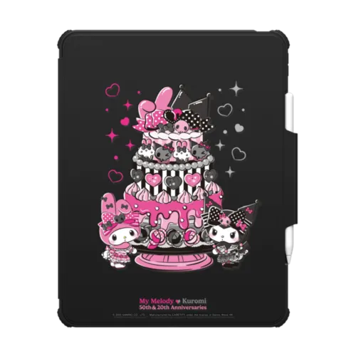 iPad Pro 13-inch (M4) - My Melody & Kuromi Anniversary Cake Tablet Case