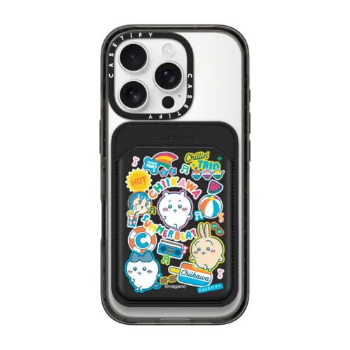 Snappy MagSafe Wallet - Chiikawa Summer Party Sticker Snappy Wallet