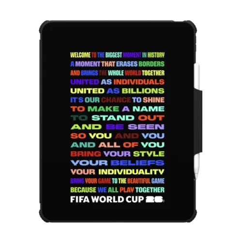 iPad Pro 13-inch (M4/M5) - FIFA WORLD CUP 26™ MANIFESTO TABLET CASE