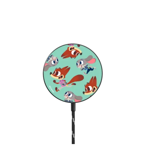   - Nick and Judy Pattern Magnetic Wireless Charger