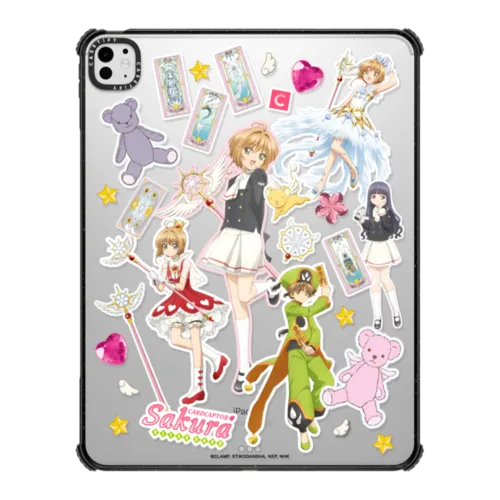 iPad Pro 13-inch (M4) - Cardcaptor Sakura Stickermania Tablet Case