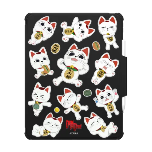 iPad Pro 13-inch (M4/M5) - DAN DA DAN Turbo Granny Medley Pattern Tablet Case