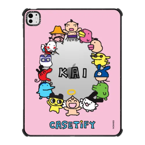iPad Pro 13-inch (M4/M5) - Tamagotchi Custom Name Tablet Case