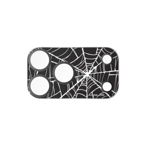 iPhone 17 Pro Max (Lens Protector) - Spider-Man Web Lens Protector (Dark version)