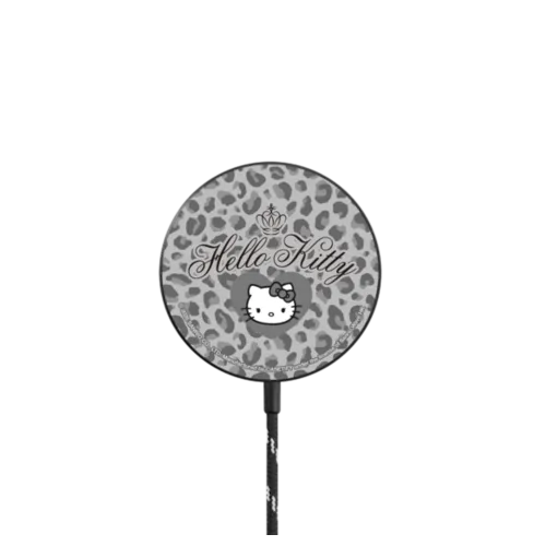   - Hello Kitty Wild Chrome Grey Leopard PowerThru Wireless Charger
