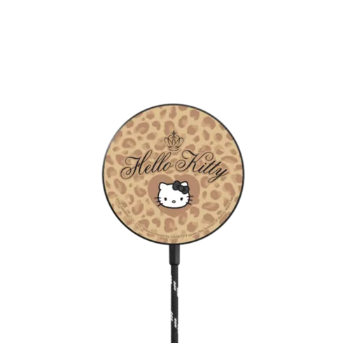   - Hello Kitty Wild Golden Tan Leopard PowerThru Wireless Charger