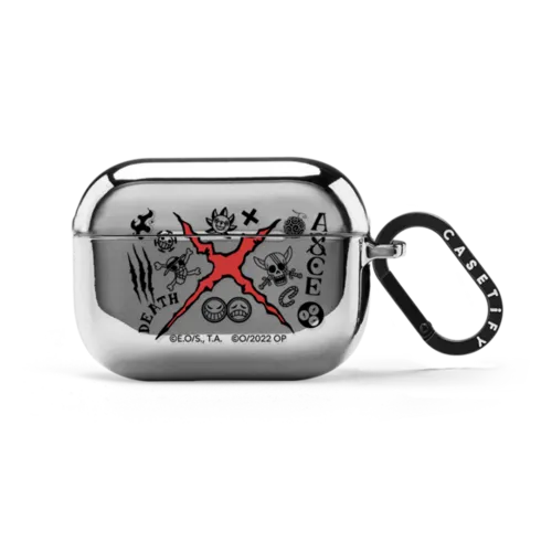 AirPods Pro - ONE PIECE Motif AirPods Silver Case