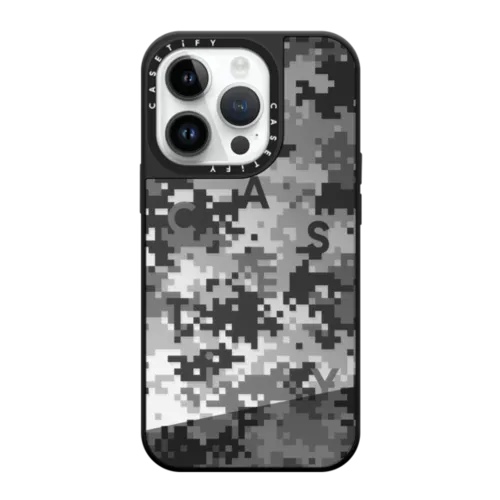 iPhone 14 Pro - Gray Camo