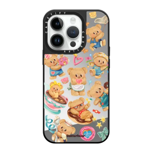 iPhone 14 Pro - Butterbear Stickermania Case