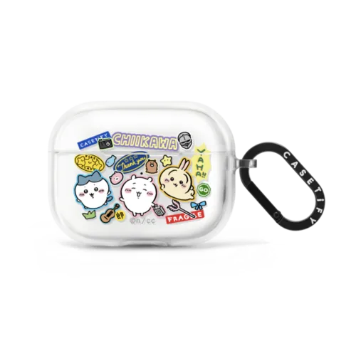 AirPods Pro 2 - Chiikawa Luggage Sticker Earbuds Case