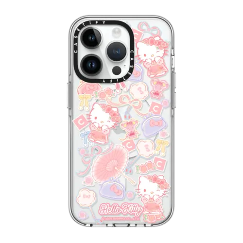 iPhone 14 Pro - Hello Kitty Sticker Mania Case