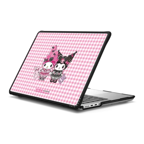 MacBook Pro 14-inch (M1 - M4) - My Melody & Kuromi Plushies Laptop Case