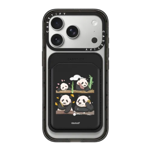 Snappy MagSafe Wallet - M.LanPanda Growing Log Snappy Wallet