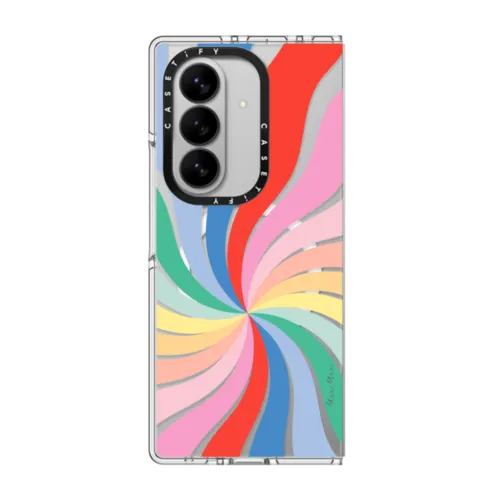 Galaxy Z Fold7 - Meri Meri Rainbow Swirl Phone Case