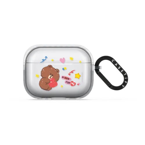 AirPods Pro 3 - LINE FRIENDS BROWN Earbuds Case