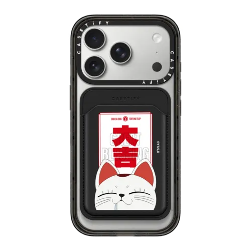 Snappy MagSafe Wallet - DAN DA DAN Turbo Granny Fortune Magsafe Wallet - Drooling