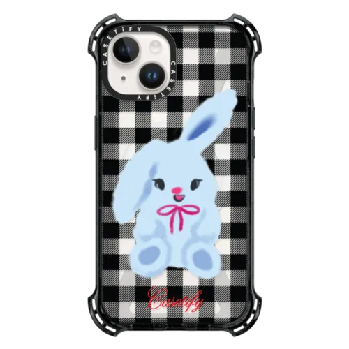 iPhone 14 - Bunny with Plaid