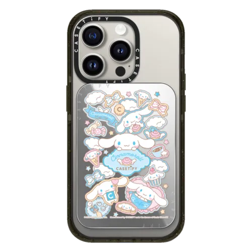 Snappy Cardholder Stand - Cinnamoroll Lovely Cafe Sticker Snappy Cardholder Stand