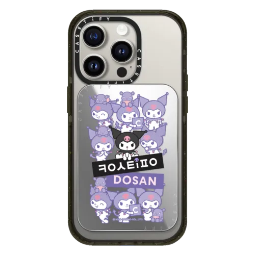 Snappy Cardholder Stand - Kuromi Dosan Logo Design Snappy Cardholder Stand (Dosan Retail Exclusive)