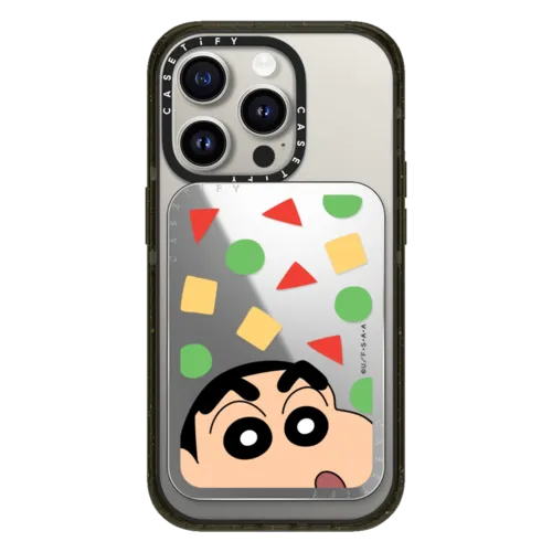 Snappy Cardholder Stand - Crayon Shinchan Face Snappy Cardholder Stand