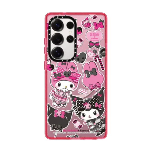 Galaxy S25 Ultra - My Melody & Kuromi Celebration Sticker Case