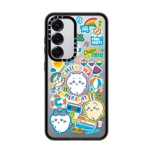 Galaxy S25 - Chiikawa Summer Party Sticker Case