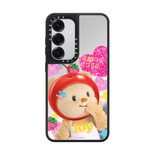 Galaxy S25 - Butterbear OOTD Custom Case - Apple hood Edition