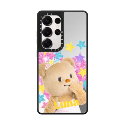 Galaxy S25 Ultra - Butterbear OOTD Custom Case - Crown Edition