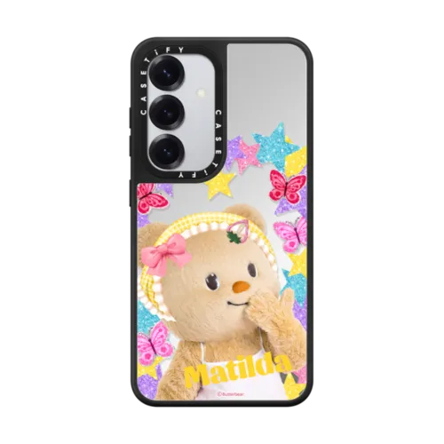 Galaxy S25 - Butterbear OOTD Custom Case - Bandana Edition