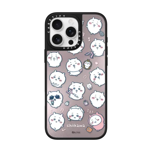 iPhone 16 Pro Max - Chiikawa Medley Pattern Case - Pink Edition