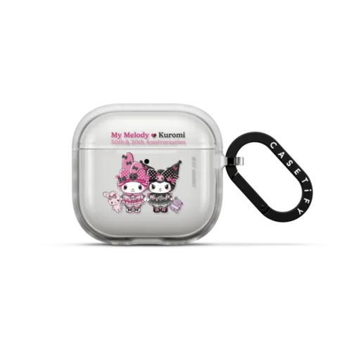 AirPods 4 - My Melody & Kuromi Plushies Earbuds Case