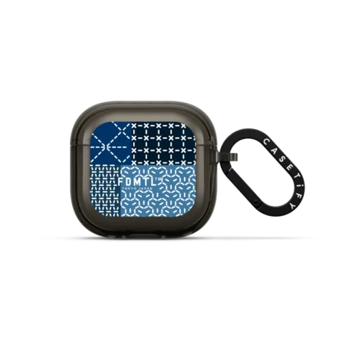 AirPods 4 - Block Sashiko Earbuds Case