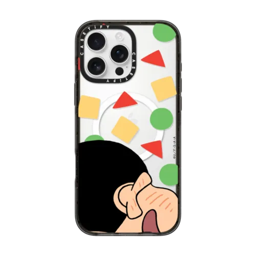 iPhone 16 Pro Max - Crayon Shinchan Face Case - Shy