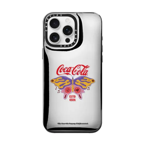 iPhone 16 Pro Max - Coca-Cola ESTD 1886 Butterfly Case