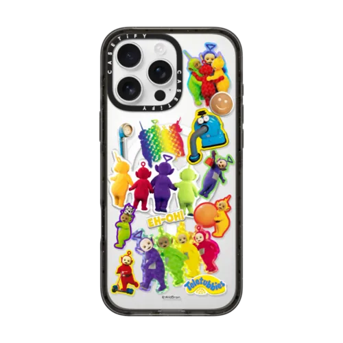 iPhone 16 Pro Max - Teletubbies Stickers Case