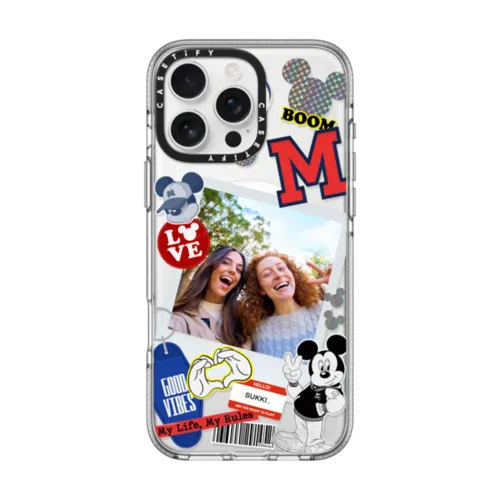 iPhone 16 Pro Max - Mickey & Friends Meet Memory Custom Case - Mickey Mouse